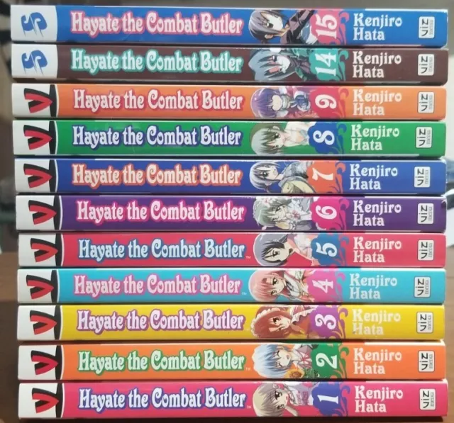 Hayate The Combat Butler Kenjiro Hata Volume 1-9 14 15 Manga