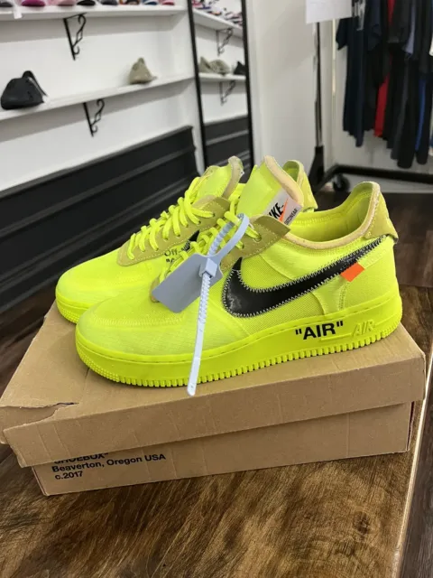 Nike Air Force 1 Off White Volt Chicago Virgil Moma Travis Union