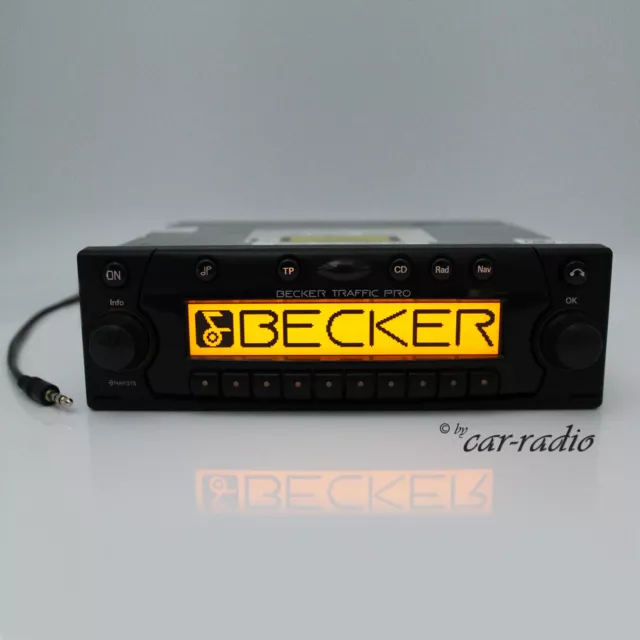 Becker Traffic Pro BE4720 AUX-IN MP3 Navigationssystem CD-R Autoradio Navigation