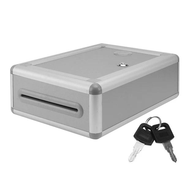 Pequeña propuesta buzón de correo con cerradura colgantes de pared queja propuesta caja de aluminio