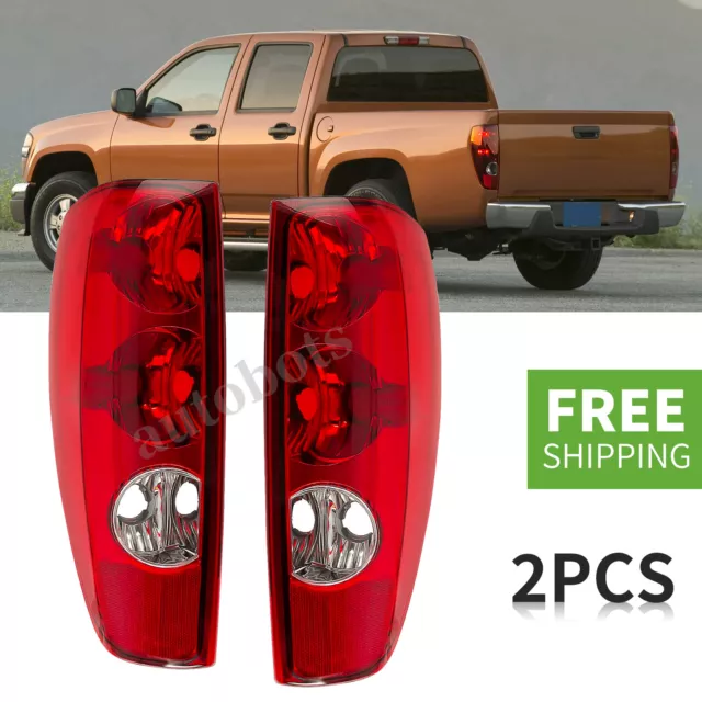Tail Lights Assembly Set For 2004-2012 Chevy Colorado GMC Canyon Left and Right