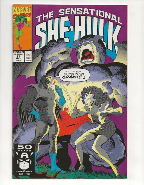 The Sensational She-Hulk #27 (1991) High Grade NM 9.4