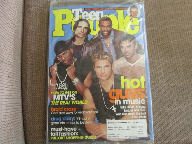 VINTAGE TEEN PEOPLE Magazine August 1998 Backstreet Boys BSB Jewel