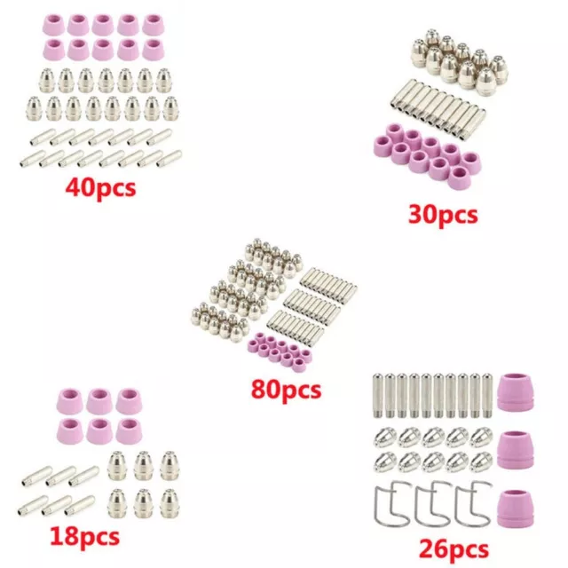 Set For AG-60 SG-55 Plasma-Cutter Torch Consumables Electrode Tip Shield Guide