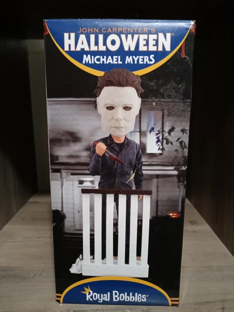 Halloween Michael Myers Bobblehead RARE 1978 John Carpenter’s ROYAL BOBBLES