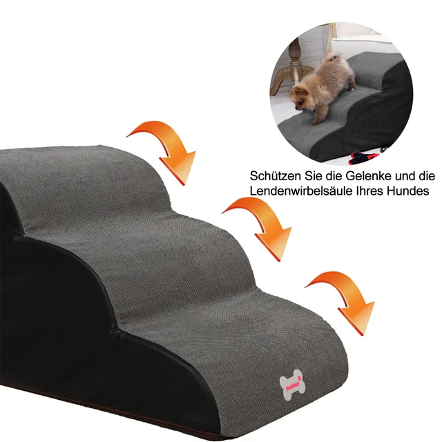 3 Schichten Hundetreppe Haustiertreppe Hundetreppe Katzentreppe Schwamm Treppen