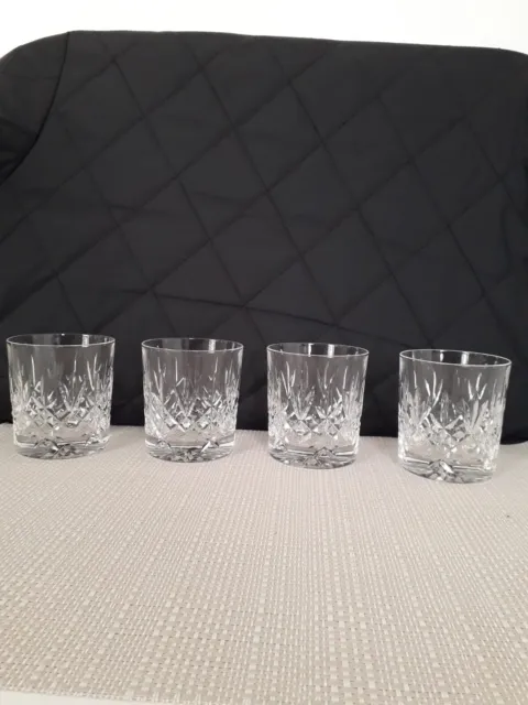 Edinburgh Crystal Whiskey Glass / Tumbler – 3 inch new - wedding present