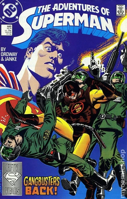 Adventures of Superman #446 FN 1988 Stock Image