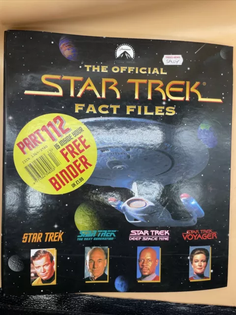 OFFICIAL STAR TREK FACT FILE THE Official Star Trek Fact Files No.8 Starships
