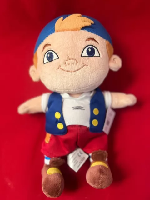 Disney  Store CUBBY Jake and the Neverland Pirates Plush Toy  11" BNWT!