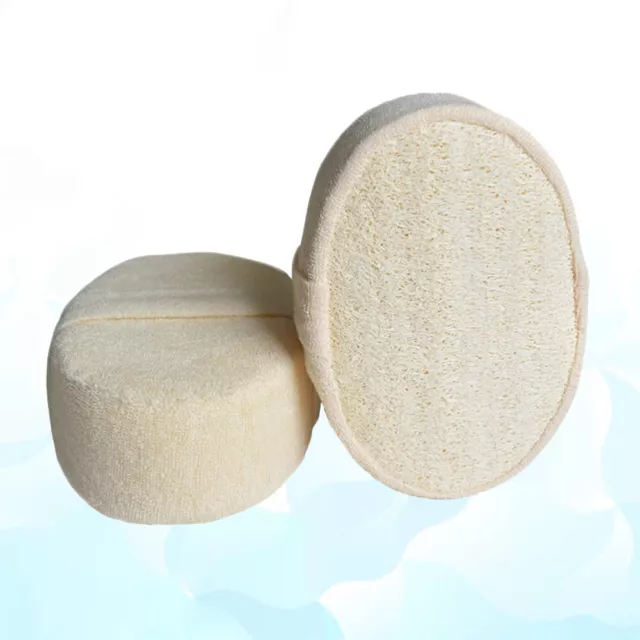 2 Pcs Badekugel Luffa-Schwamm Massagebürste Für Den Körper Japanischer Stil