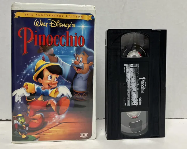 Walt Disney “Pinocchio” Gold Collection VHS Tape - Preowned