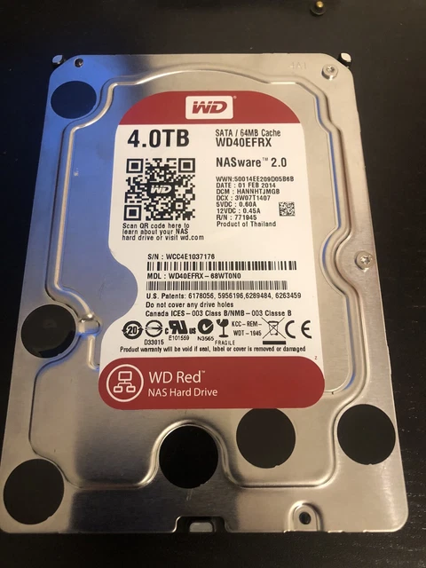 4TB WD RED Western Digital WD40EFRX CMR NAS Festplatte #2 EUR 40,50 ...