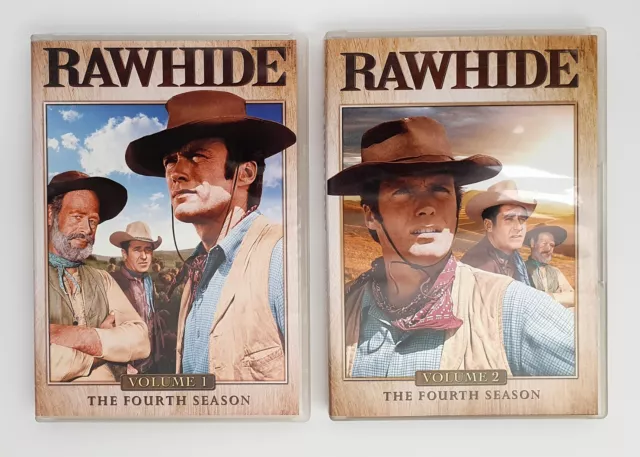 Rawhide: The Fourth Season - Volume 1 & 2 - Bundle (DVD Set) US Import, Region 1