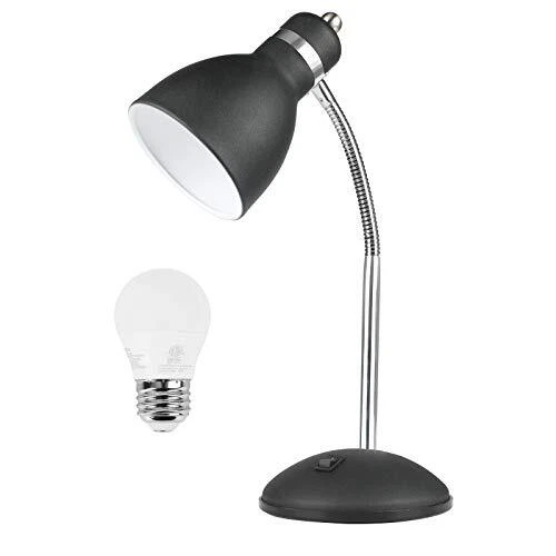 Larsen Thompson Desk Lamp with Flexible Gooseneck Metal Table Lamp with 4W LE...