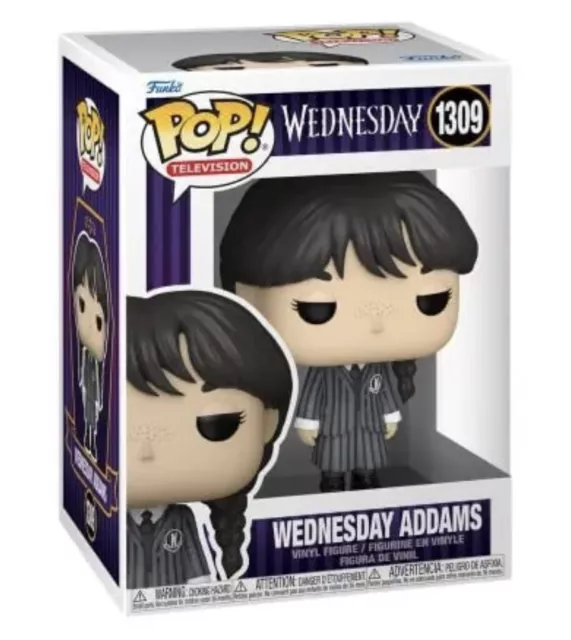 Funko Pop Wednesday Addams Vinyl Figure 1309 Wednesday Netflix Series