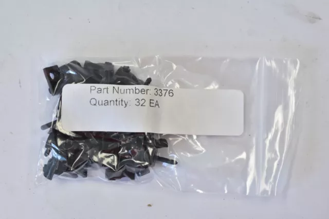 Lot of 32 Roll-In T-Nuts w Flex handle Fastening Black Zinc Steel 10 Series