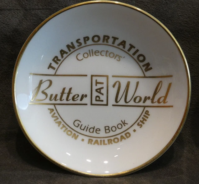 Railroad Dining China Dish Butter Pat World 1 of 288