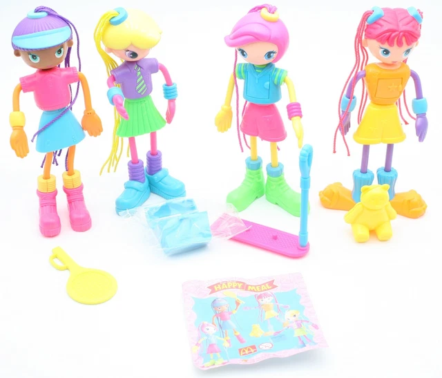 MCDONALDS HAPPY MEAL 2000s Betty Spaghetty Fashion Dolls