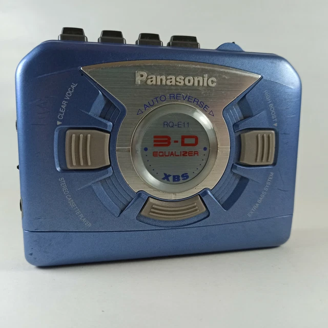 WALKMAN PANASONIC RQE11 Stereo Cassette Player 3D Equalizer Auto Reverse 24.99 PicClick WALKMAN PANASONIC RQE11 Stereo Cassette Player 3D Equalizer Auto Reverse 24.99 PicClick