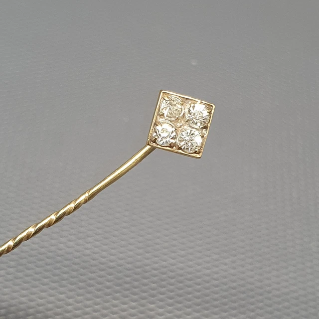 Ancienne Epingle Dorée en Plaqué Or de Tolède Chimère