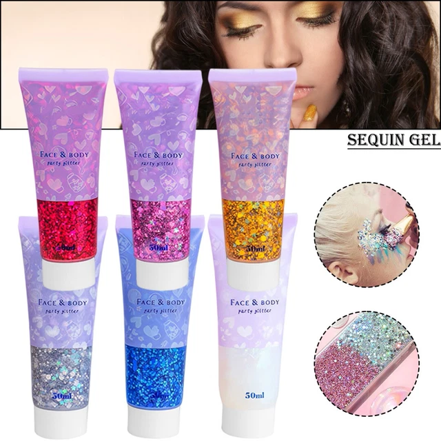Eyeshadow Chunky Glitters Nail Hair Body Face Glitter Gel Art Flash G