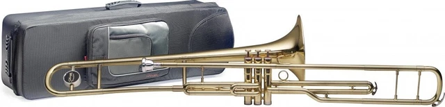 Stagg Model WS-TB285 Bb Tenor Valve Trombone with Case - Workshop Tested in USA