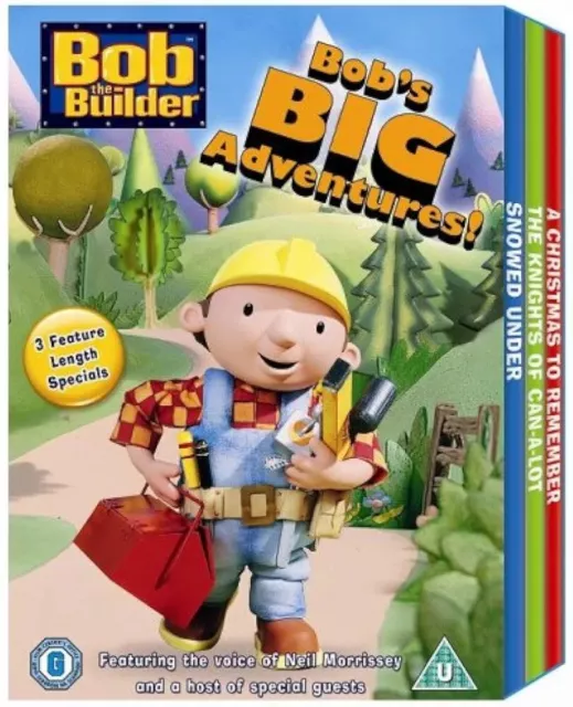 BOB THE BUILDER Bob's Big Adventures Dvd Box Set New Not Sealed + Free ...