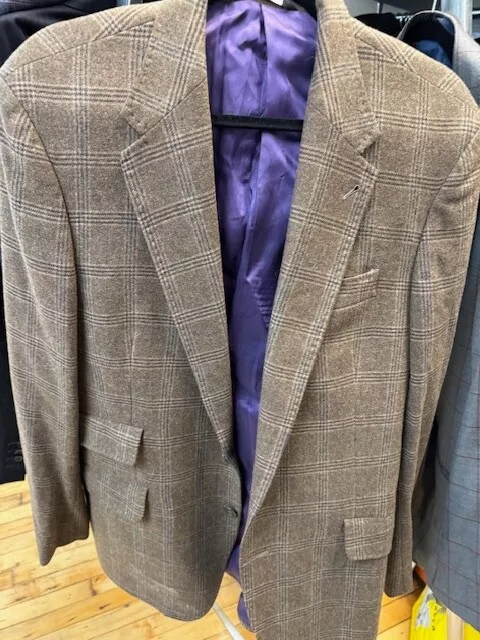 Mens Paul Smith of London Grey Tweed Blazer"The Bayard" 40R