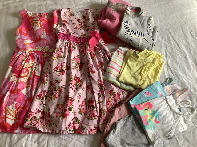 Girls clothes bundle 5-6 years used