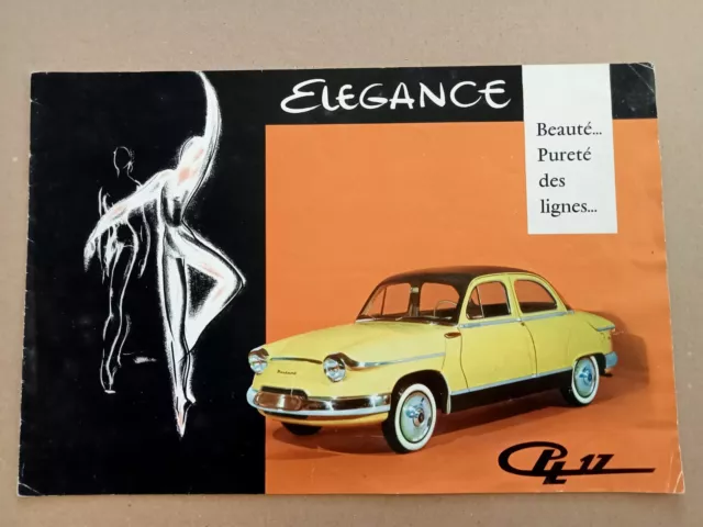 Catalogue publicitaire, prospectus   PANHARD PL 17