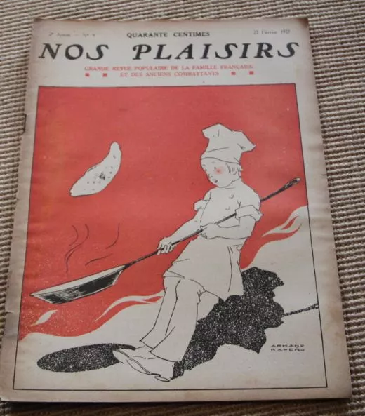 Nos plaisirs grande revue populaire de la famille Française 27 fév 1927 n°9