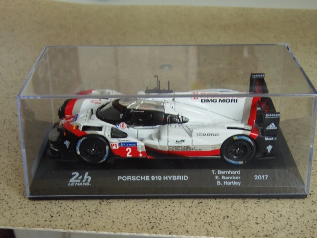 Porsche 919 Hybrid n°17 2nd 24h Le Mans 2015 1/43 Ixo Models SP919-4305