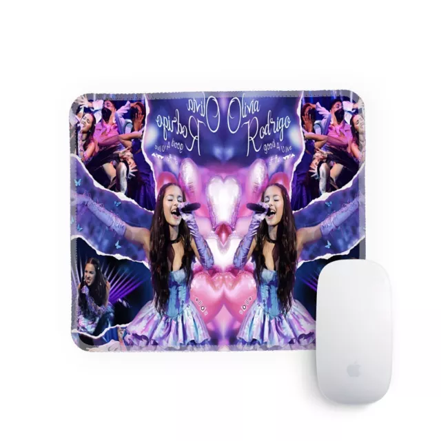 Singer Olivia Soft Cute Computer Mouse Mat with Non-Slip Rubber Base funny