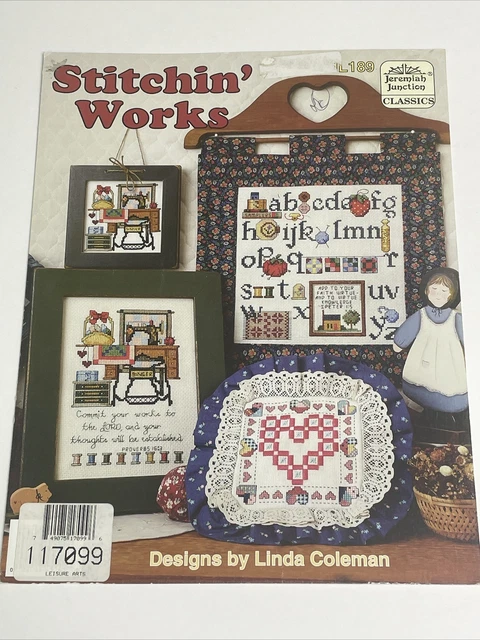 Jeremiah Junction Stitchin' Works by Linda Coleman Cross Stitch Pattern