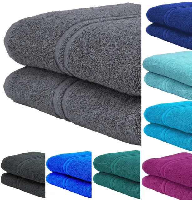 2x Extra Large Super Jumbo Bath Sheets 100% Prime Egyptian Cotton Luxury Towels.