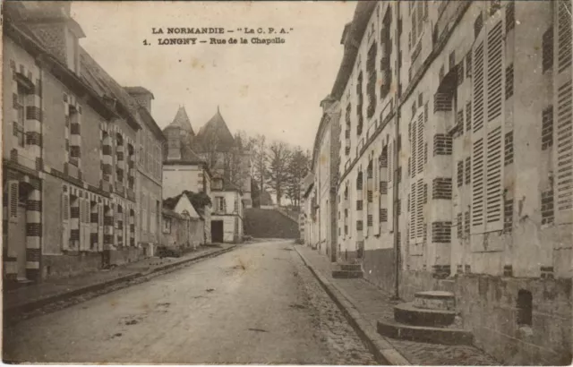 CPA La Normandie LONGNY Rue de la Chapelle (151195)