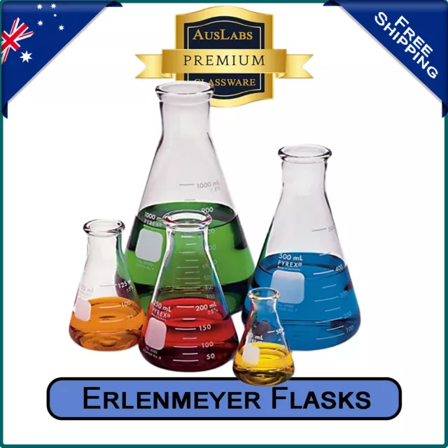 Beakers Glass Low Form TECHNOS BOROSILICATE graduated 50ml - 5000ml plus more 2