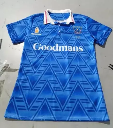Portsmouth FC 1991 home football shirt, size extra extra large / XXL