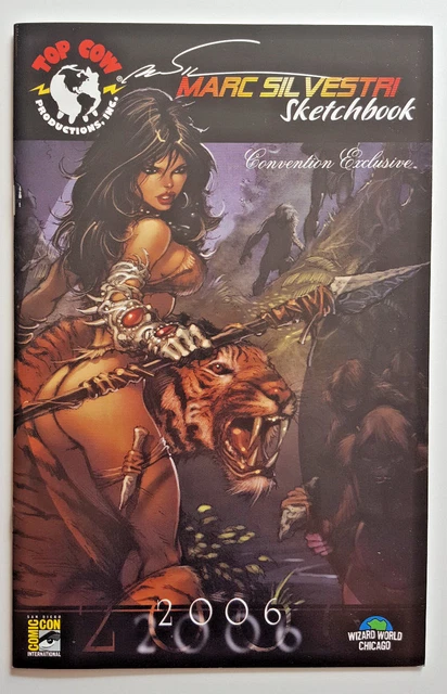 Marc Silvestri Sketchbook Wizard World Exclusive 2006 VF/NM