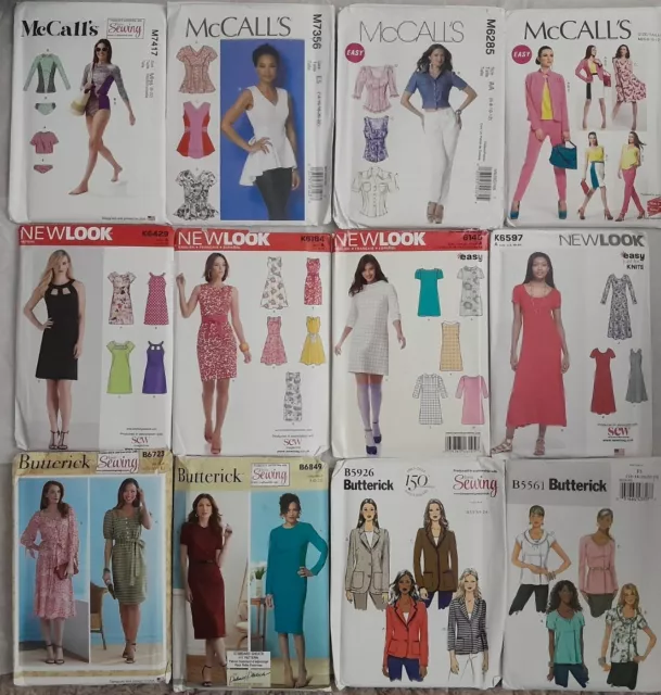 One Sewing Pattern - up to 12 to choose from - Assorted Patterns. A