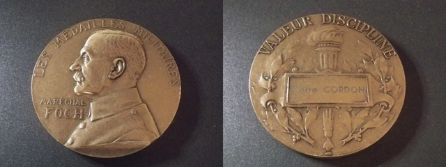 Médaille de table - Maréchal FOCH les médaillés militaires