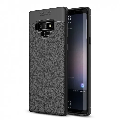 For Samsung Galaxy Note9 - Ultra Slim Fit TPU Case Reinforced Cover [Black]