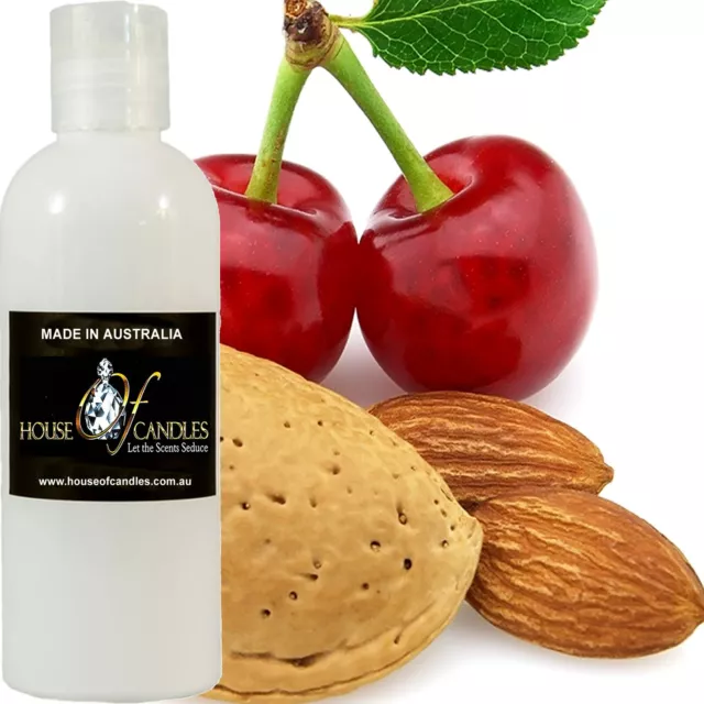 Cherry Almond Vanilla Premium Scented Body Wash Shower Gel Bubble Bath Luxury