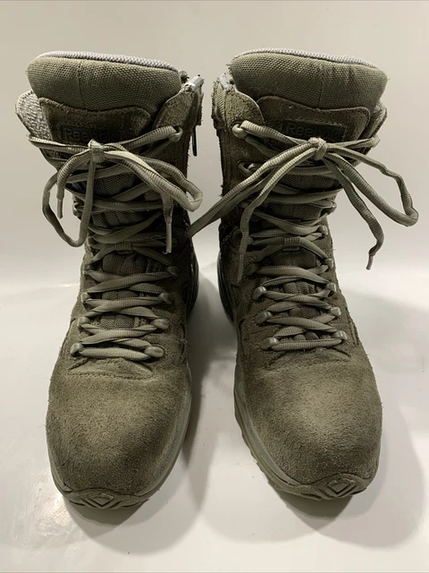 NEW REEBOK RB8990 Rapid Response Tactical Boots with Zipper Sage