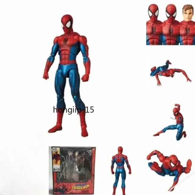 Mafex No.075 Marvel The Amazing Spider-Man Comic Ver. Action Figure Box Set Gift