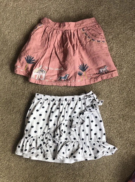 Girls T-shirt, Skirts Clothes Bundle Age 4-5 Next And TU. 6