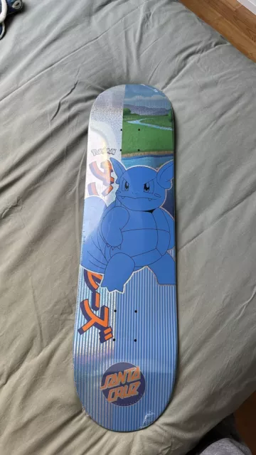 Santa Cruz X Pokemon Blind Bag Skateboard Deck RARE Wartortle
