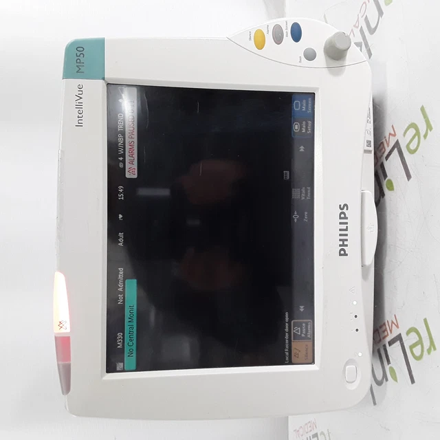 Philips Healthcare IntelliVue MP50 - M8004A Patient Monitor