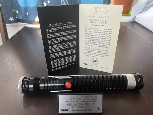 One Replicas SSQY Qui-gon Jinn Super Stunt Lightsaber Hilt DIY 